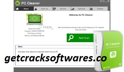 PC Cleaner Pro Crack + License Key Full Download 2022
