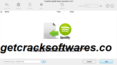 TuneFab Spotify Music Converter Crack + Keygen Full Download 2022